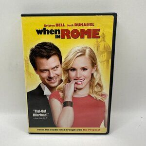 When in Rome DVD Movie Widescreen Rated PG-13 Touchstone NTSC Kristen Bell